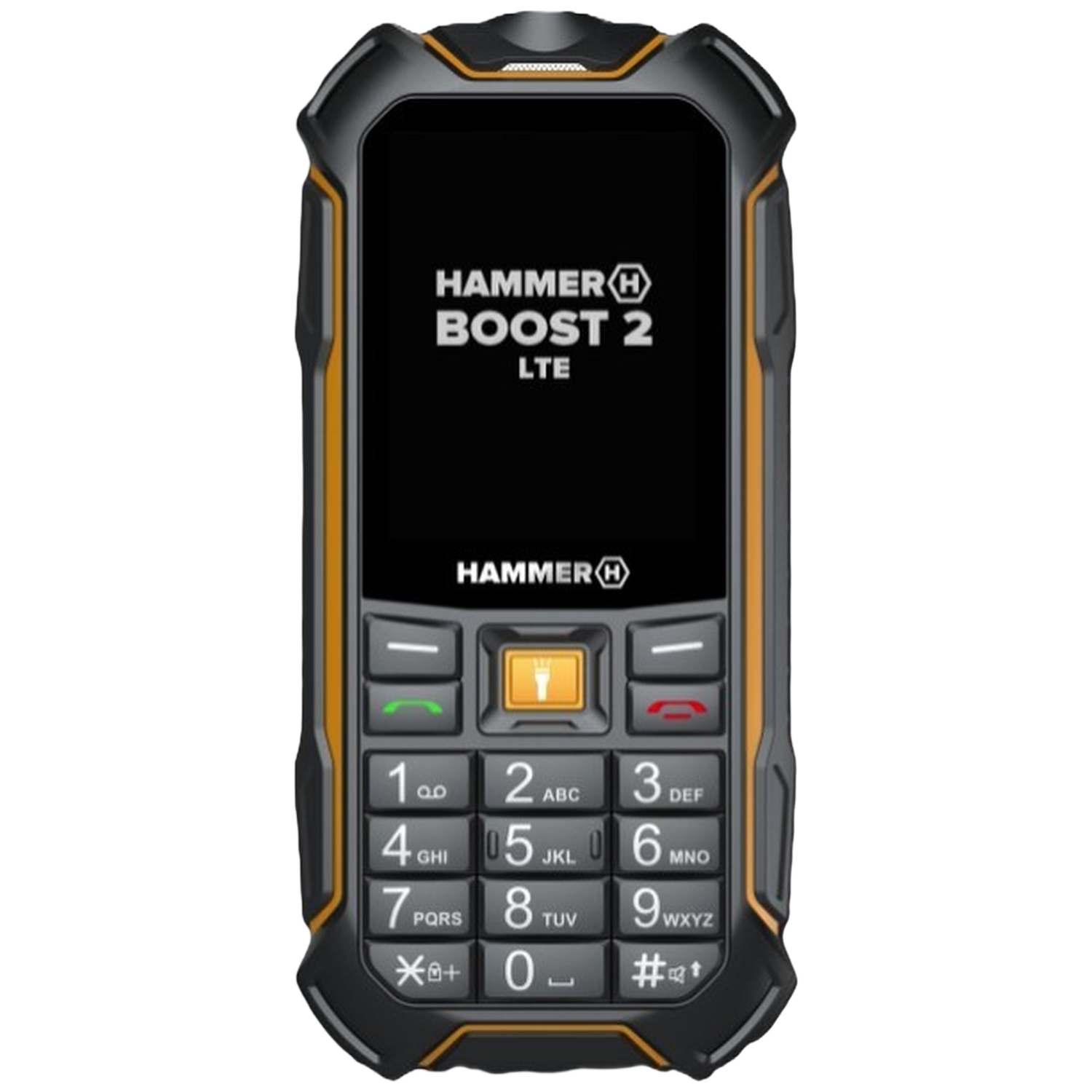 HAMMER Boost 2 LTE IP68 Bar Phone - 128 MB Zwart afbeelding