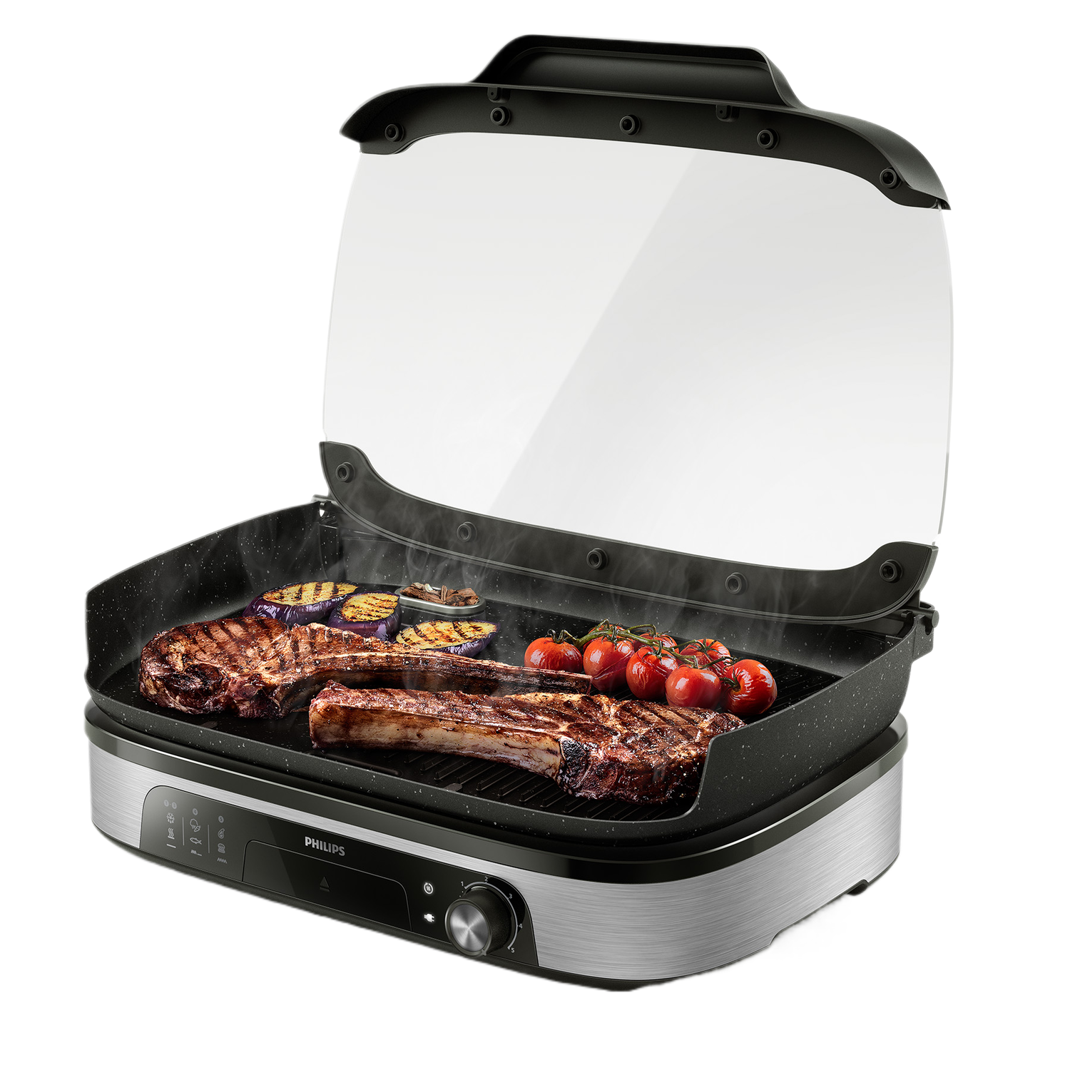 Philips Hd6212/90 Grillplaat Zwart
