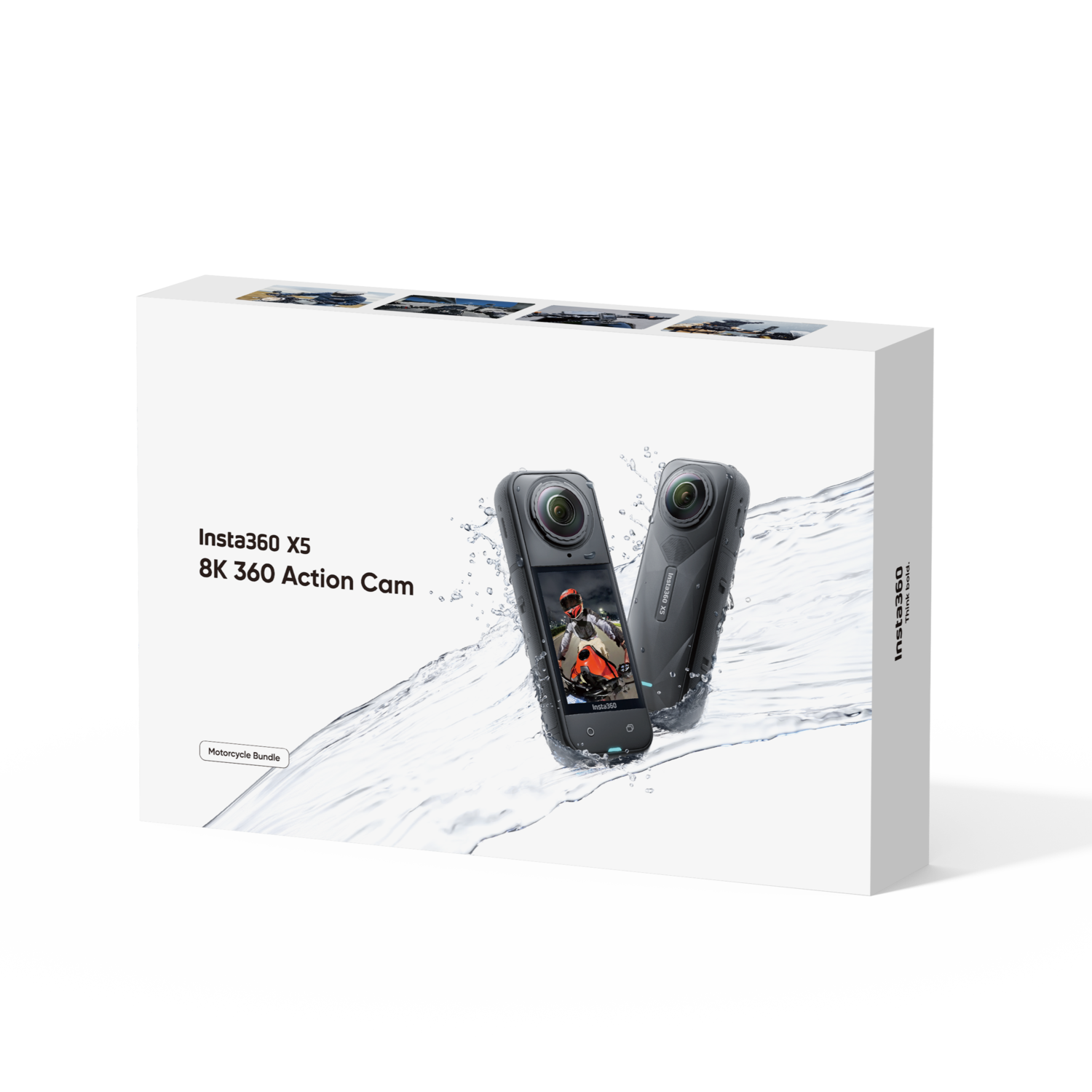 Telesin Oplaadbox voor Insta360 X5 accu's (2 slots