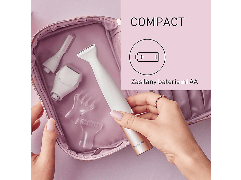 Trymer 5w1 PANASONIC ES-WM31-P301 Biało-złoty – zdjęcie 3