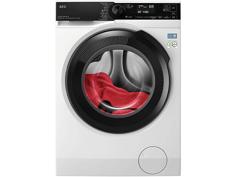 AEG Lr7Fh104Vy Lavatrice, Caricamento frontale, 10 kg, 63,6 cm, Classe A
