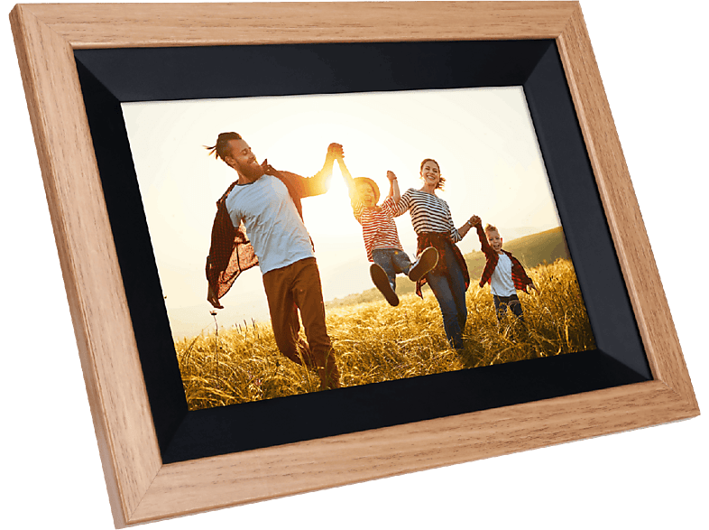 Rollei Smart Frame WiFi 105 Houten Digitale Fotolijst Bruin