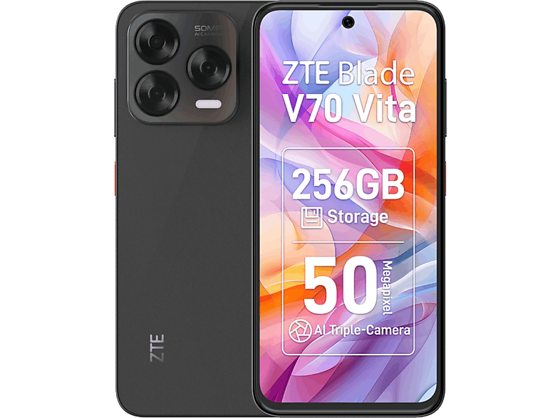 Zte Blade V70 Vita 4gb Ram 256gb Rom - Stone Grey 256 Gb Grijs