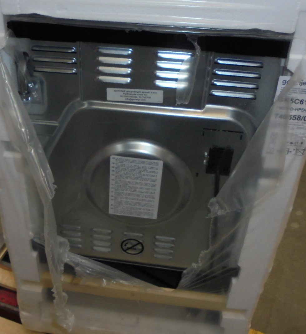 OUTLET Kuchnia GORENJE GK5C61SH Advanced Inox-czarny