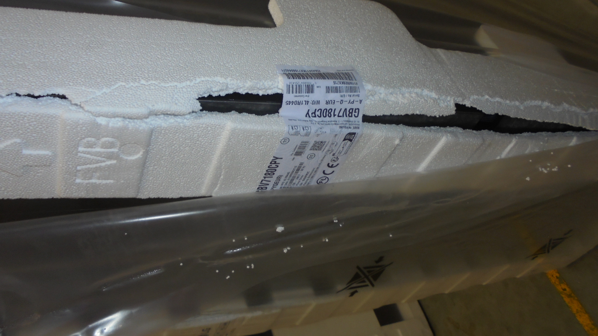 OUTLET Lodówka LG GBV7180CPY 186cm No Frost Fresh Balancer Srebrna Srebrny