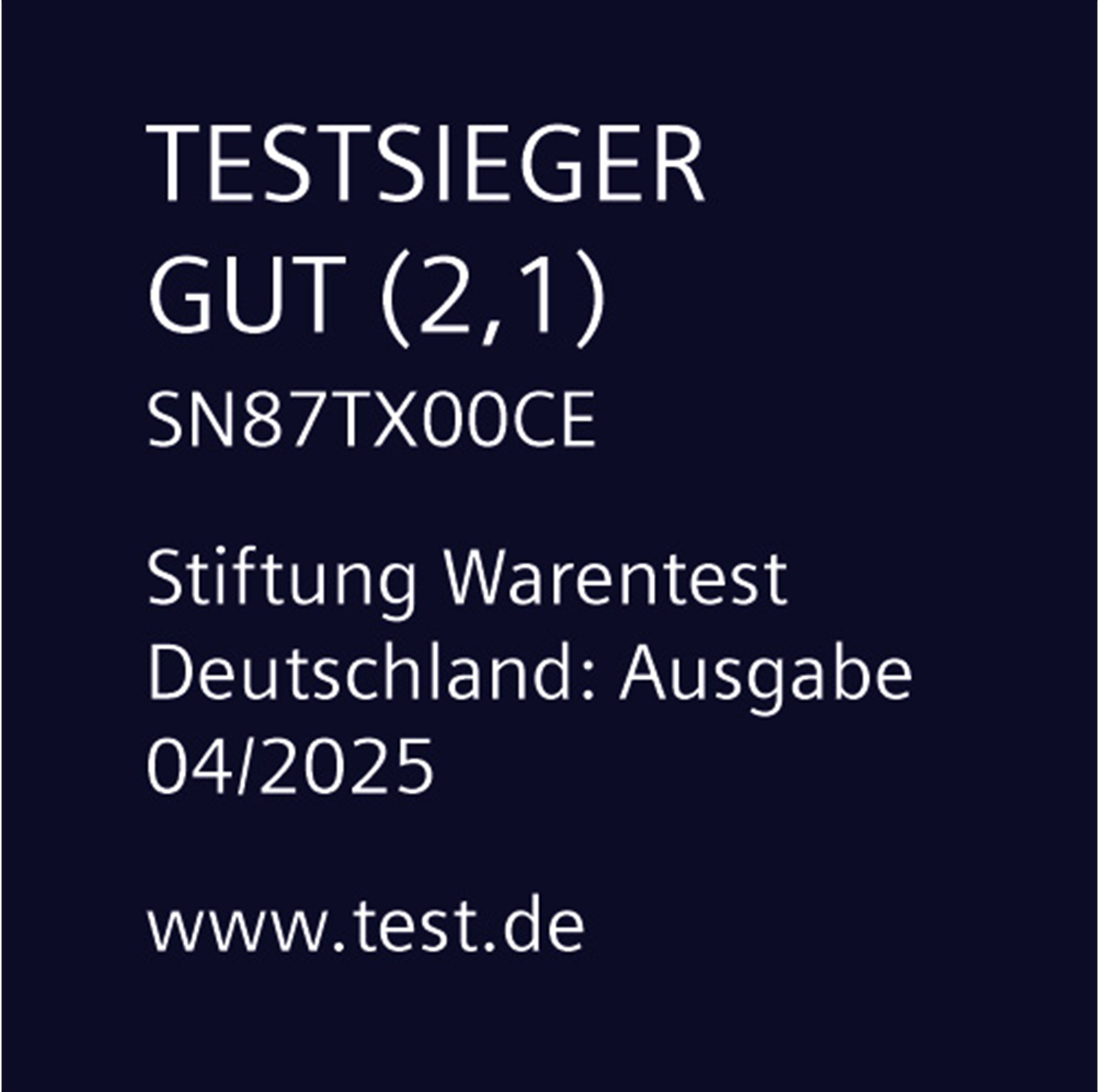 SIEMENS SN87TX00CE iQ700 Geschirrspüler (vollintegrierbar, Besteckschublade, 598 mm breit, 43 dB(A), A, Schwarz)