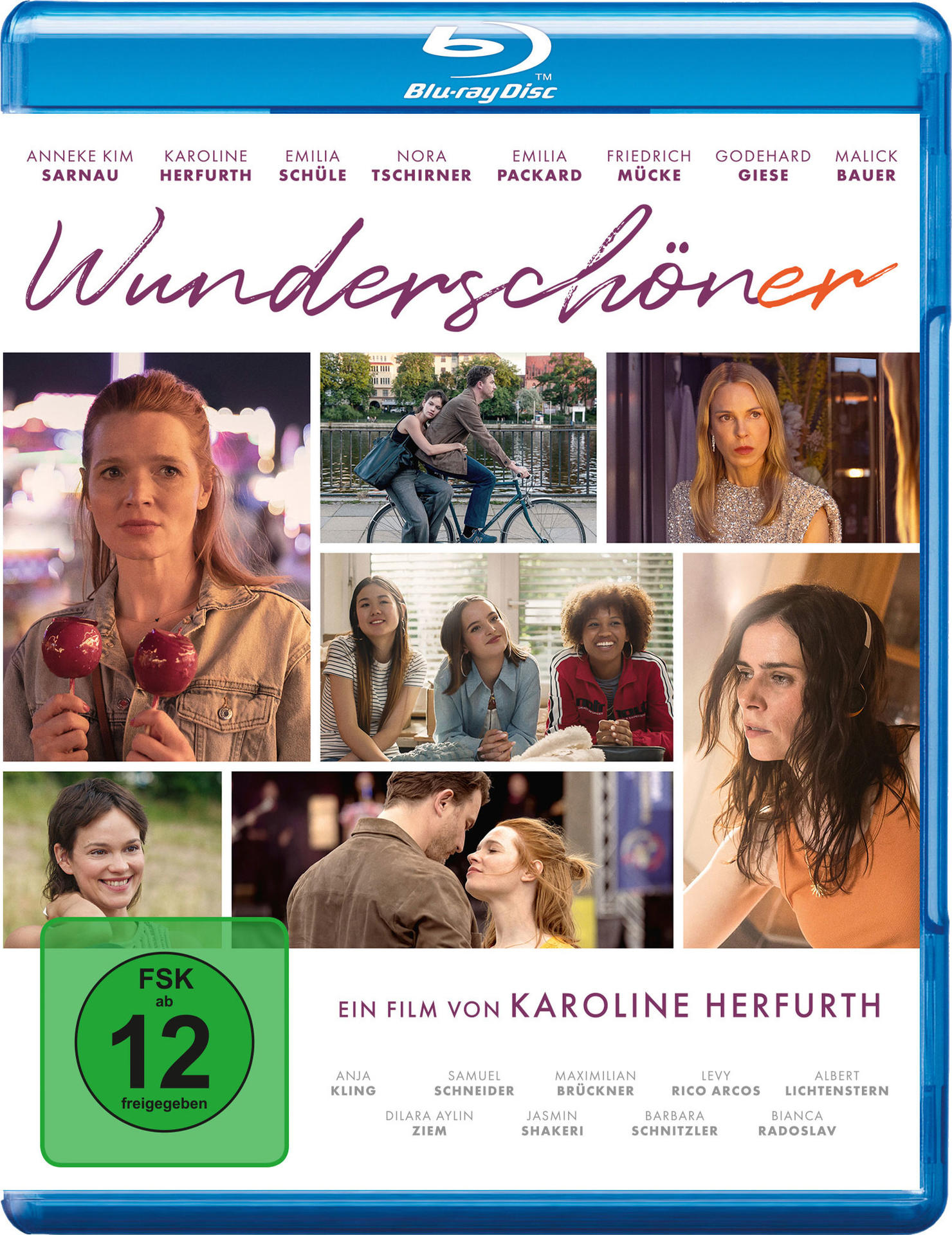 Filmposter: Mehrere Personen mit Seehintergrund. Titel: Wunderschoener.