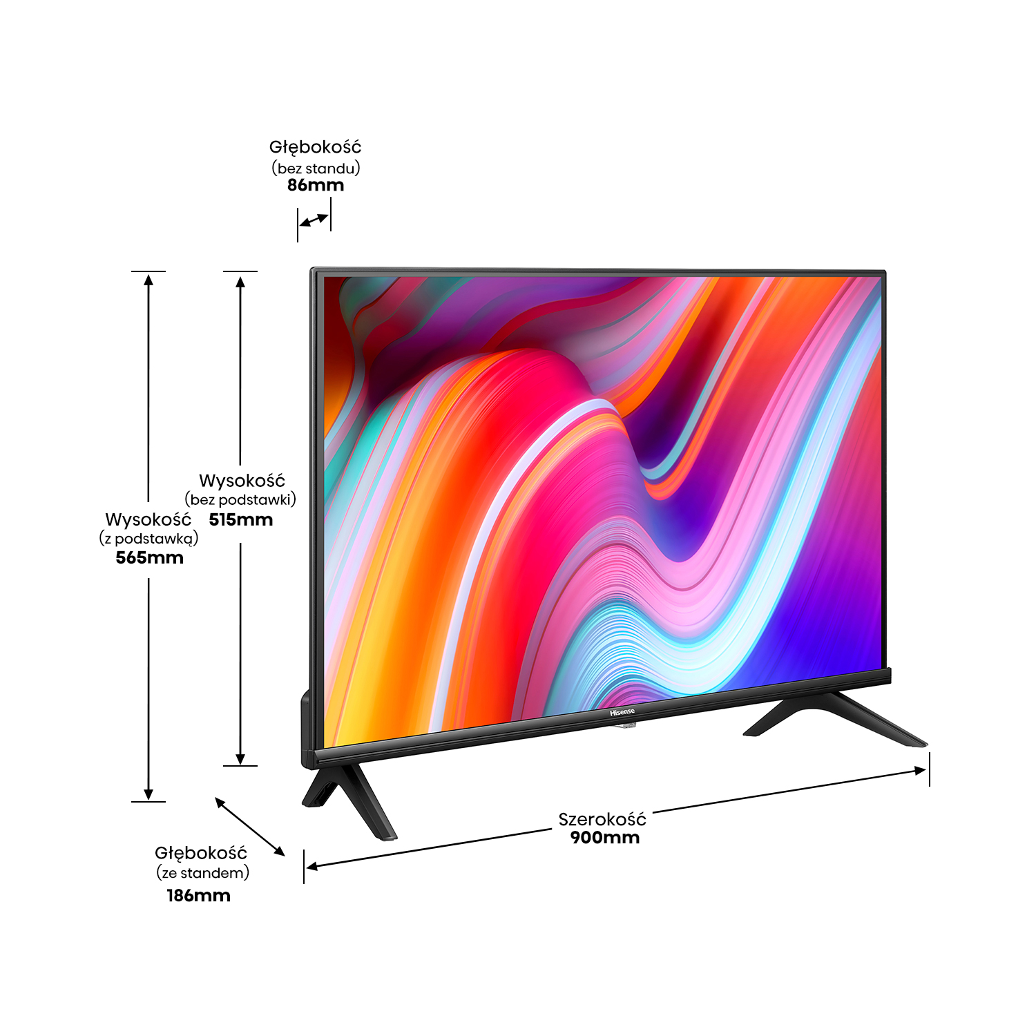 Telewizor LED HISENSE 40A4K 40'' FHD 60Hz VIDAA U6.0