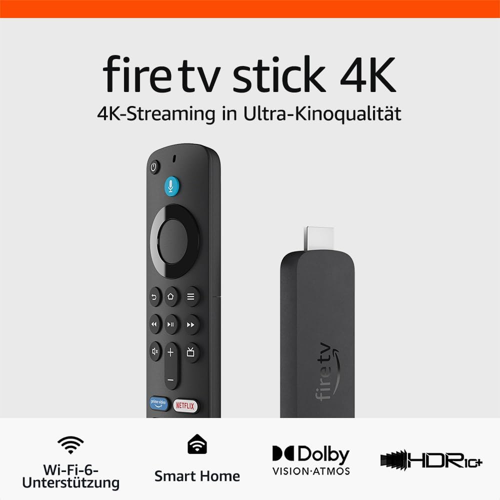 家電 Amazon Fire stick AMAZON Fire TV Stick 4K (2. Gen.) TV-Stick 8 GB, Schwarz | MediaMarkt
