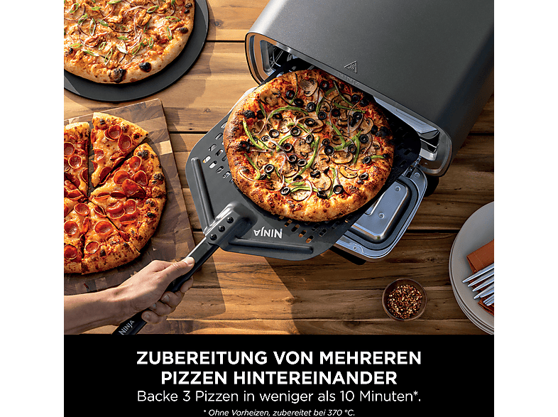 Ninja MO201EU Artisan Outdoor-Elektro Pizzaofen und Heißluftfritteuse — Foto 3 von 5