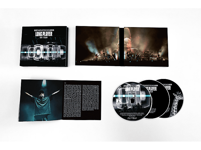Thumbnail - Die Fantastischen Vier - Long Player On Tour (Live in Stuttgart 2024) (CD + Blu-ray Disc)