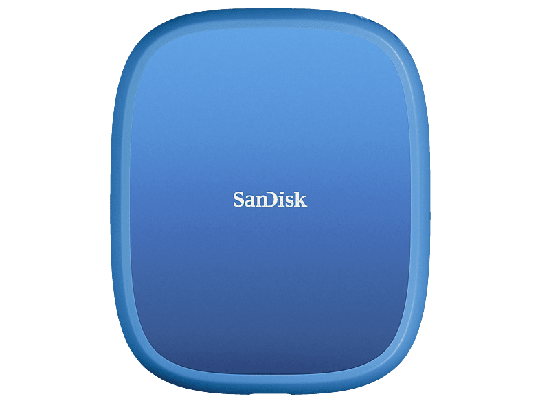 SANDISK Creator Phone MagSafe SSD Mobiler Speicher, 1 TB SSD, extern, Blau