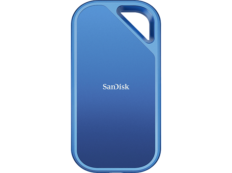 SANDISK Creator Pro Mobile SSD , 4 TB SSD, extern, Blau