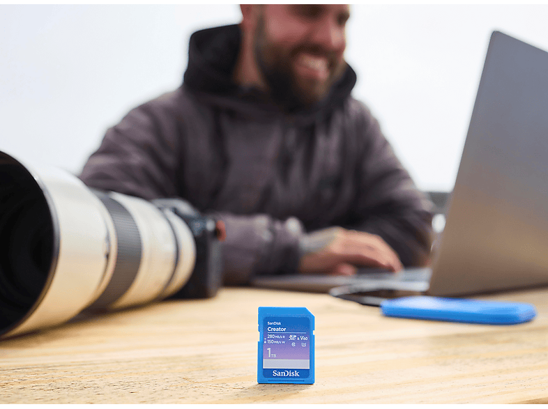 Thumbnail - SANDISK Creator SD UHS-II, SDXC Speicherkarte, 512 GB, 280 MB/s