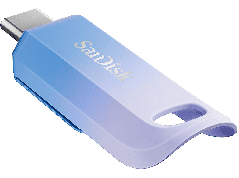 Thumbnail - SANDISK Creator Flash-Laufwerk USB-Stick, 256 GB, 400 MB/s, Flieder-Blau-Ombre