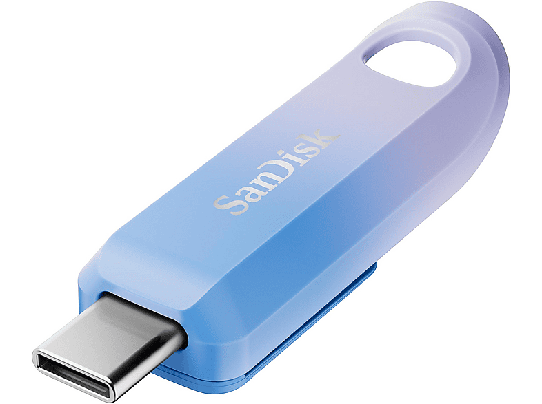 Thumbnail - SANDISK Creator Flash-Laufwerk USB-Stick, 512 GB, 400 MB/s, Flieder-Blau-Ombre