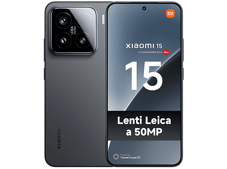 XIAOMI 15 12+256, 256 GB, BLACK