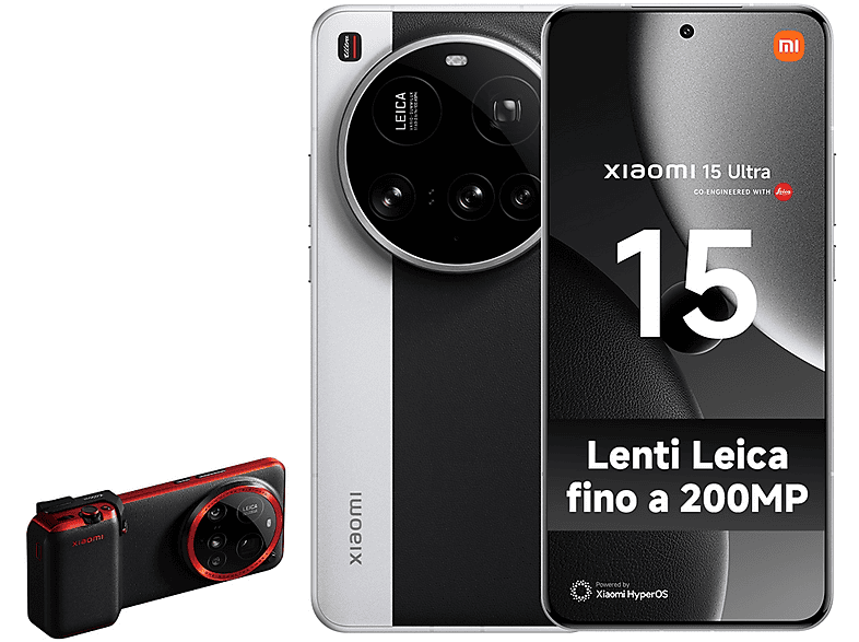 Xiaomi 15 Ultra + Kit, 512 GB, Silver Smartphone