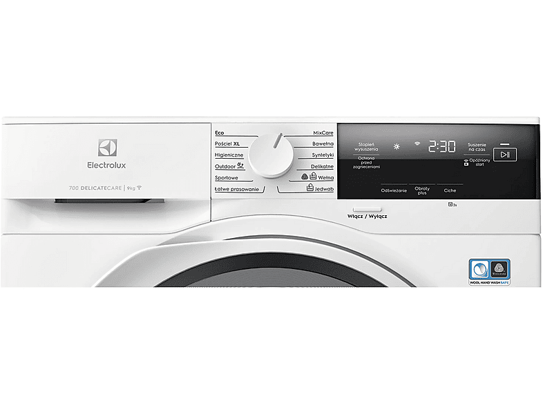 Electrolux 700 DelicateCare EW7D394UCP Funkcje AI 63,6cm 9kg Zdalne sterowanie – zdjęcie 3