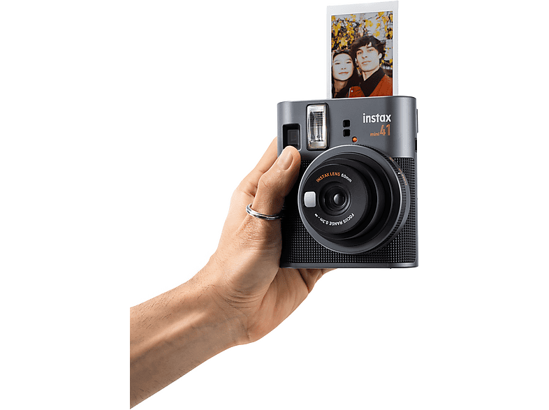 FUJIFILM instax mini 41 Sofortbildkamera, Schwarz