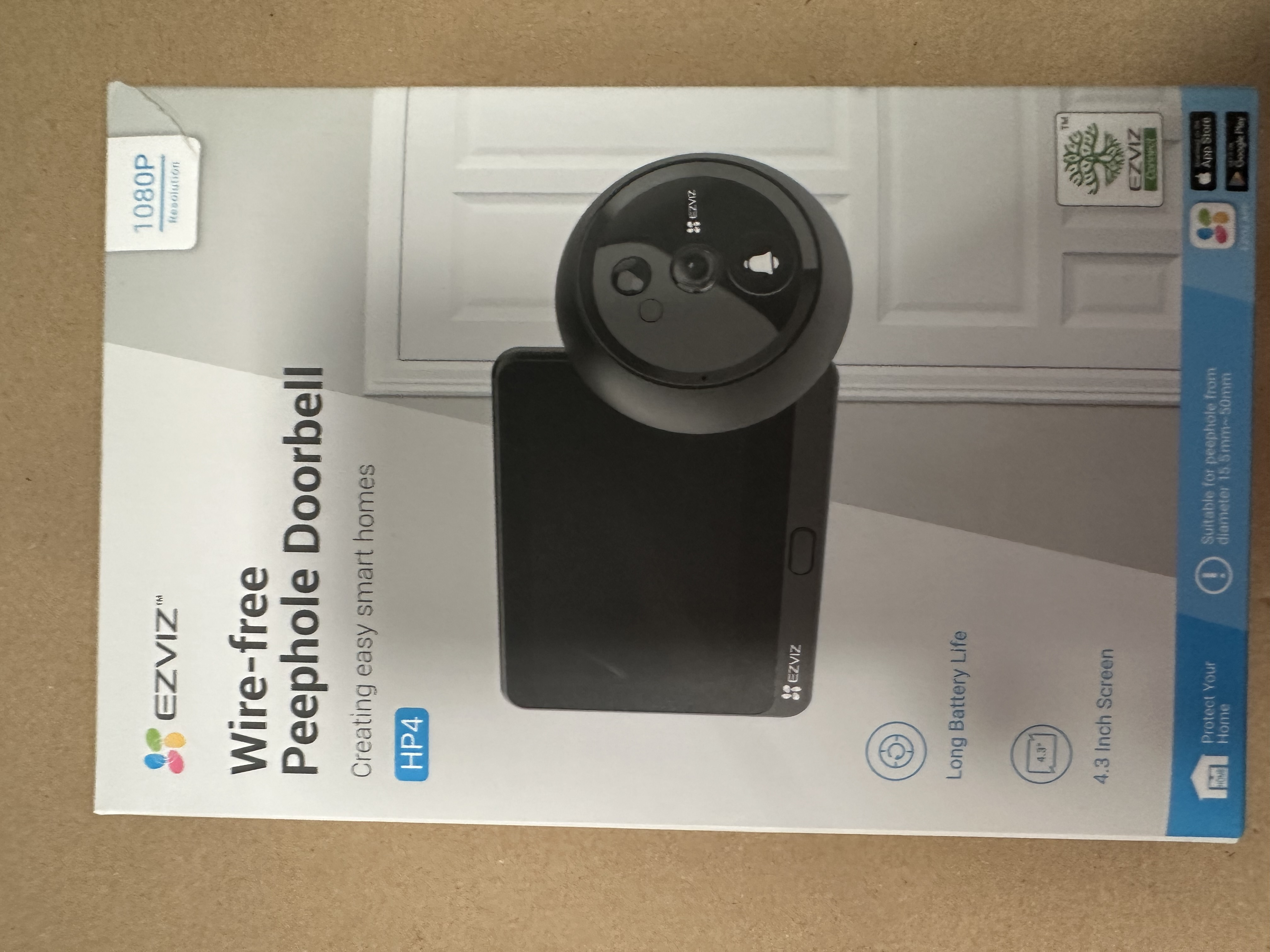 OUTLET Inteligentny wideodomofon EZVIZ HP4 