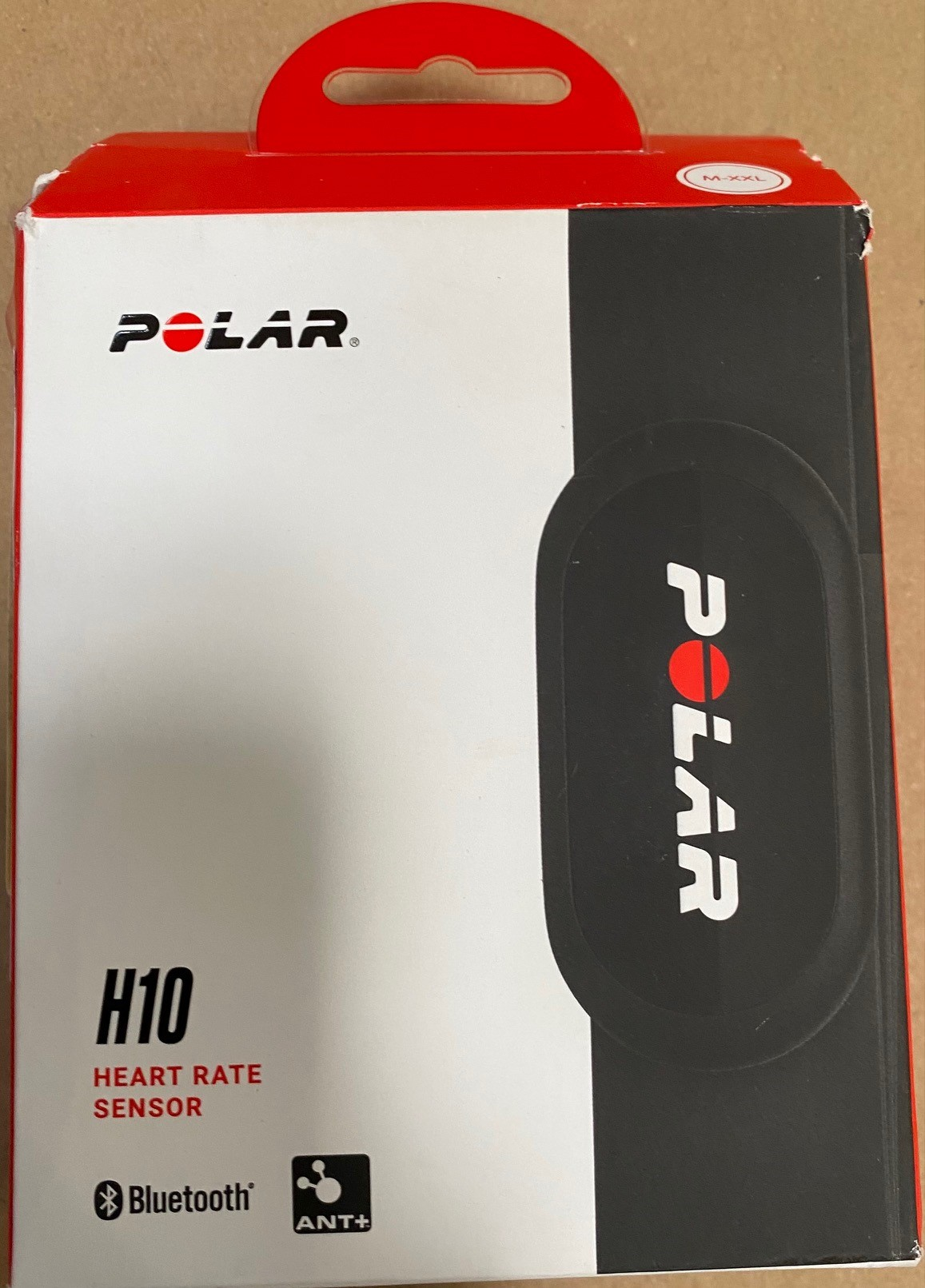 OUTLET Nadajnik do pomiaru pracy serca POLAR ELECTRO H10 Czarny rozmiar M-XXL 