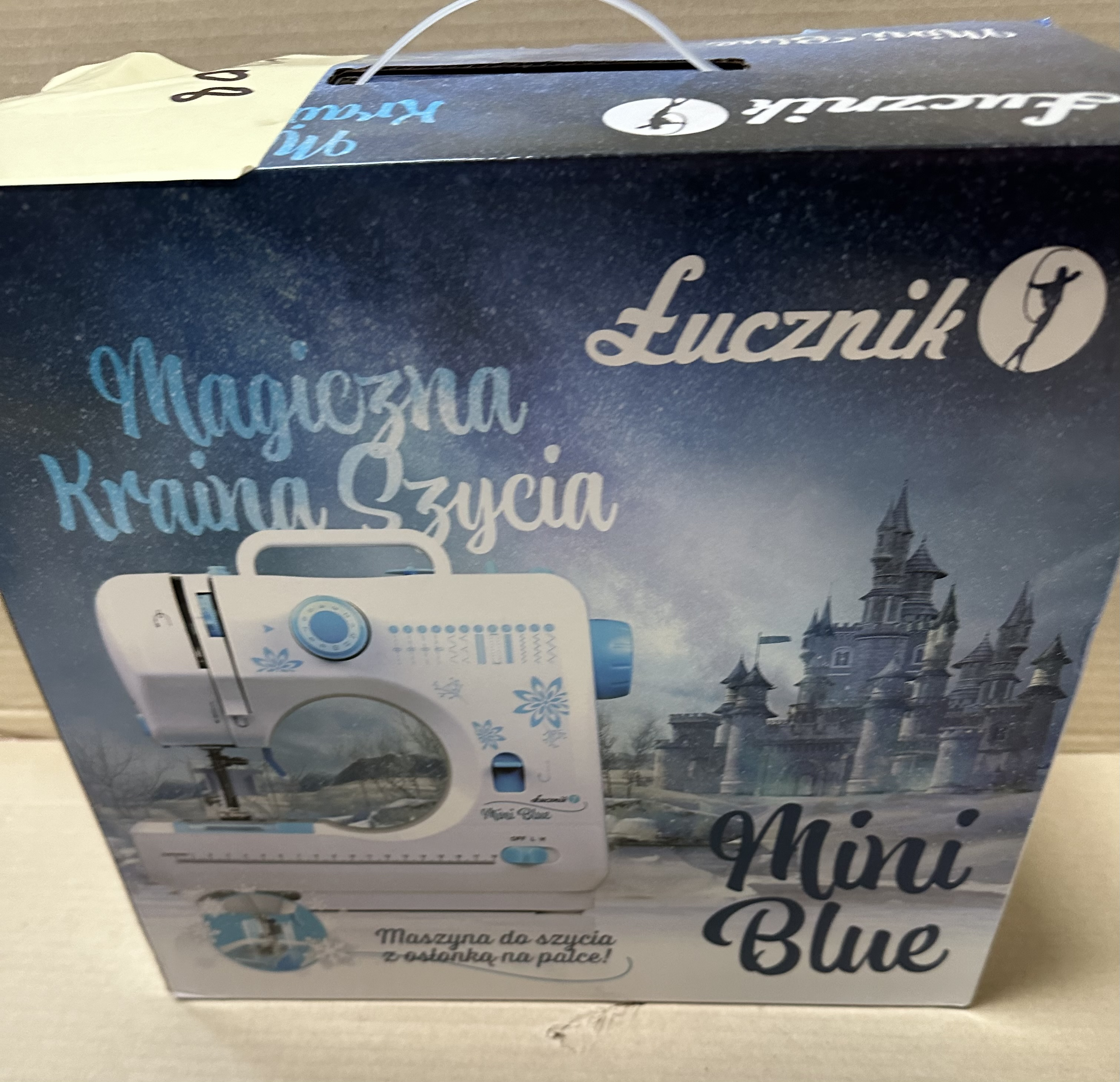 OUTLET Maszyna do szycia ŁUCZNIK Mini Blue