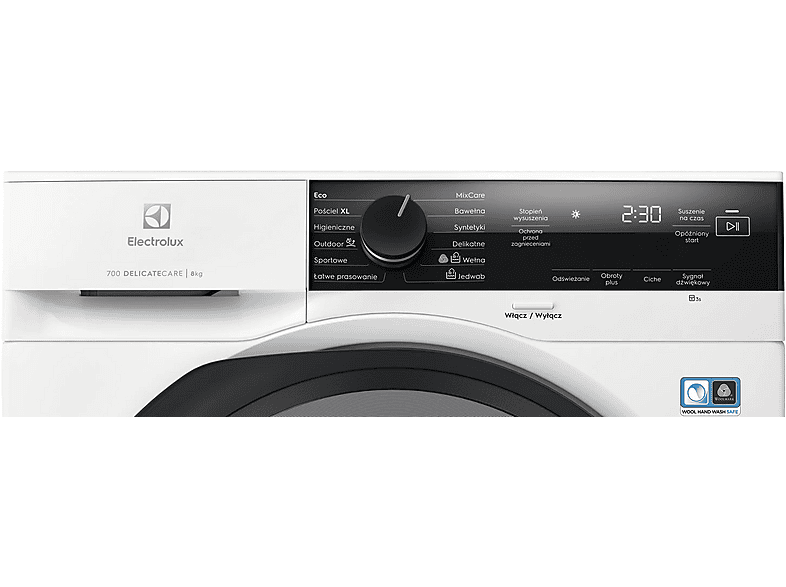 Suszarka z pompą ciepła ELECTROLUX EW7D485AP 8 kg 700 DelicateCare AbsoluteCare Biało-czarny – zdjęcie 2