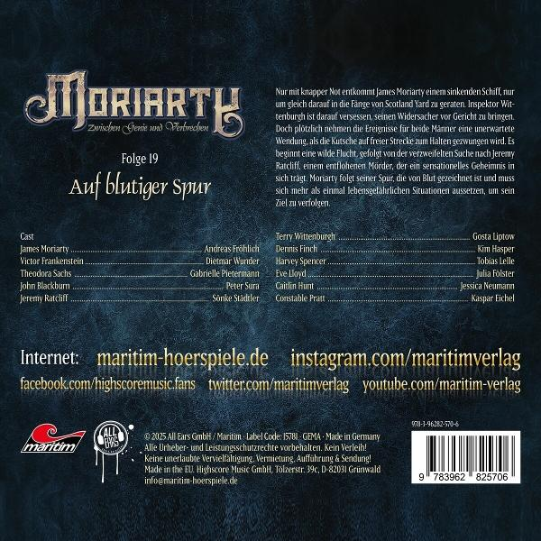 Buchcover mit Text auf Deutsch; Titel: Mariarth, Untertitel: Zwischen Verbrechen und Strafe.
