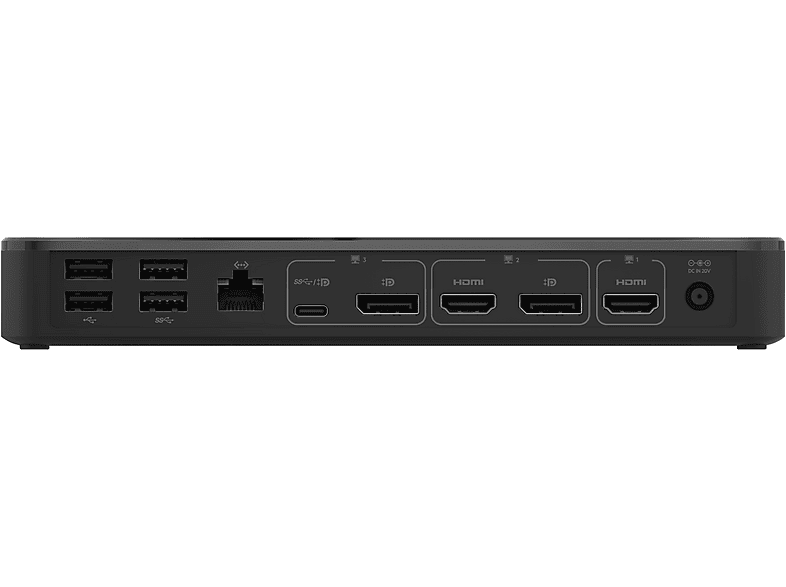 Thumbnail - BELKIN Connect USB-C 14 Port Triple Display Docking Station, Schwarz