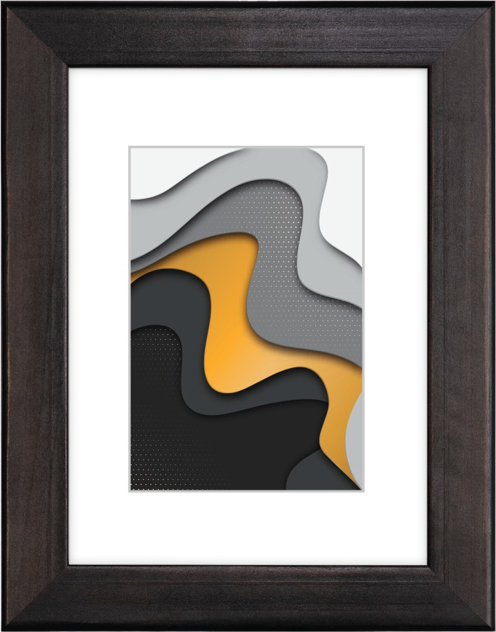 HAMA Vigo Fa keret, sötétbarna 13x18cm (175835)