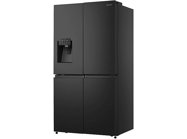 HISENSE RQ760N4SBFE Kühlgefrierkombination (584 l, E, 1785 mm hoch, Schwarz)
