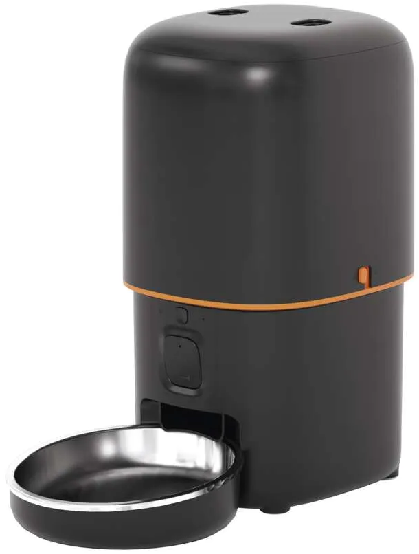 EMOS Okos állateledel adagoló GoSmart kamera, 4 L, fekete, Wi-Fi (H6004)