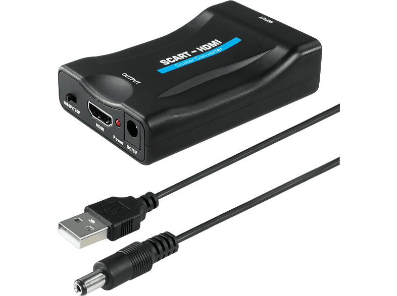 ISY Ihd-9026 Convertisseur AV Péritel vers HDMI