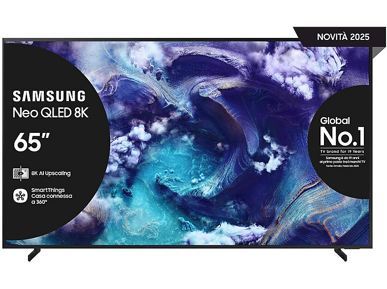 Samsung Qe65Qn900Ftxzt TV Mini Led, 65"