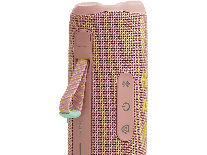 Altavoz inalámbrico - JBL Flip 7, 35W Potencia Total, Bluetooth, 16h Autonomía, IP68, Sonido Pro, AI Sound Boost, Compatible con Auracast, Rosa – imagen 2