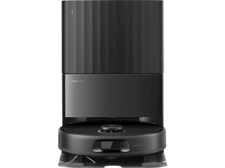 Robot friegasuelos - Roborock Qrevo 5AE, 14V, 180 min Autonomía, 65 dB(A), Succión HyperForce™ de 12000 Pa, Negro