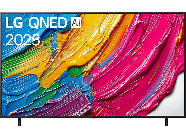 LG Electronics 75QNED80A6A (2025) 75 Zoll 4K QNED TV mit Super Slim Design; LED TV
