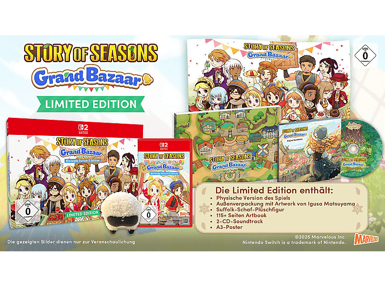Thumbnail - Story of Seasons: Grand Bazaar - Limited Edition [Nintendo Switch 2]