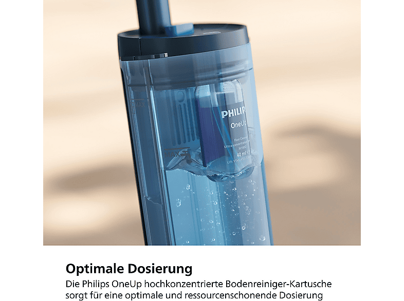 PHILIPS XV1892/02 OneUp für 3000&5000 Series, Doppelpack, Hochkonzentrierter, Bodenreiniger