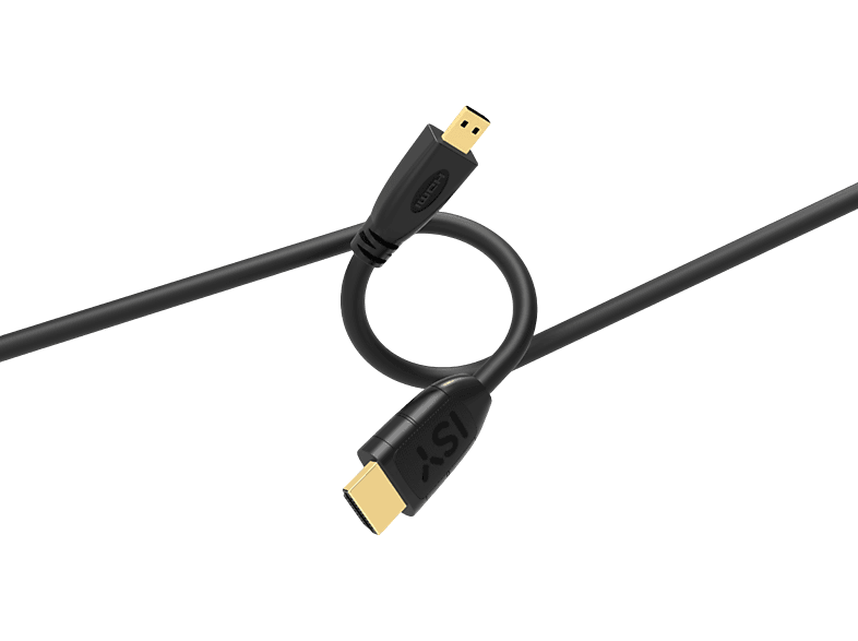 ISY IHD-9041 HDMI naar Micro-HDMI kabel 1.5m