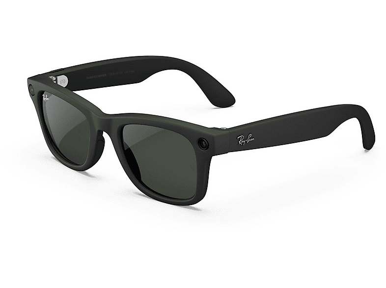 Ray-Ban Meta Wayfarer, matt Schwarz, selbsttönend Klar - Graphit, AI Glasses