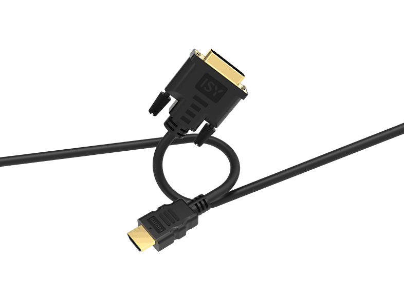 Câble ISY IHD-9052 HDMI vers DVI-D 1,5m