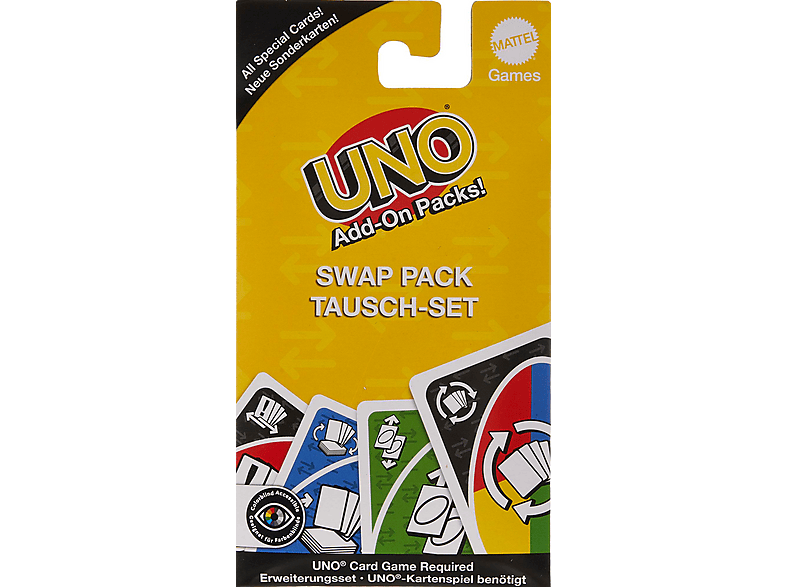 Thumbnail - MATTEL GAMES JCV55 UNO CORE ADD-ON PACKS Kartenspiel Erweiterungsset Mehrfarbig