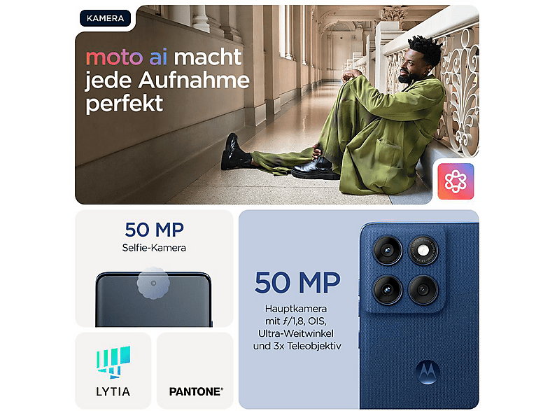 Motorola Edge 60 512GB Blue 6.7 EU 5G (12GB) Android