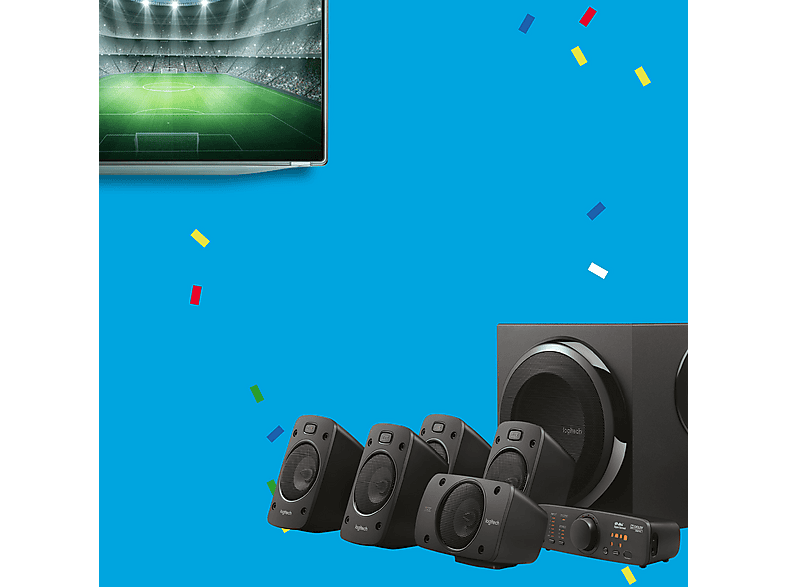 Głośniki komputerowe Logitech Z906 – zdjęcie 2