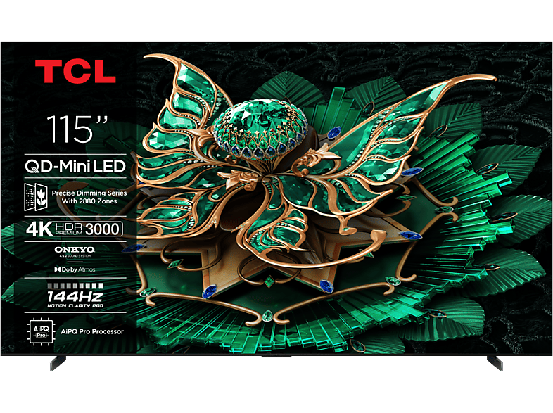 TCL 115" 115C7K QD Mini-LED 4K Smart TV (2025)