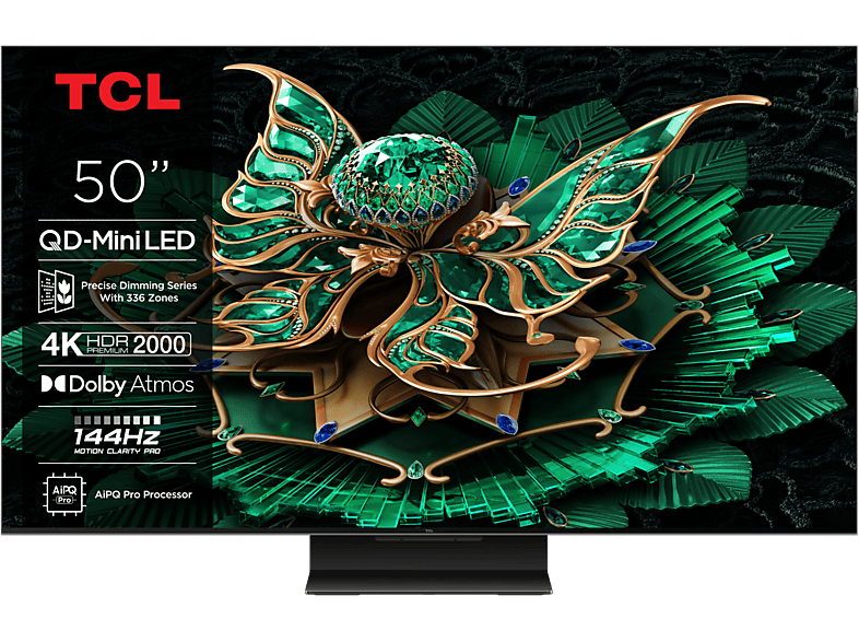 Tcl 50c7k Qd-miniled Google Tv (2025) 2025 Ultra Hd 4k 127 Cm / 50 Inch