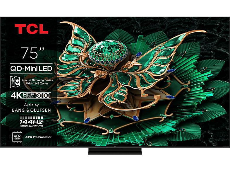 Tcl 75c7k Qd-miniled Google Tv (2025) 2025 Ultra Hd 4k 191 Cm / 75 Inch