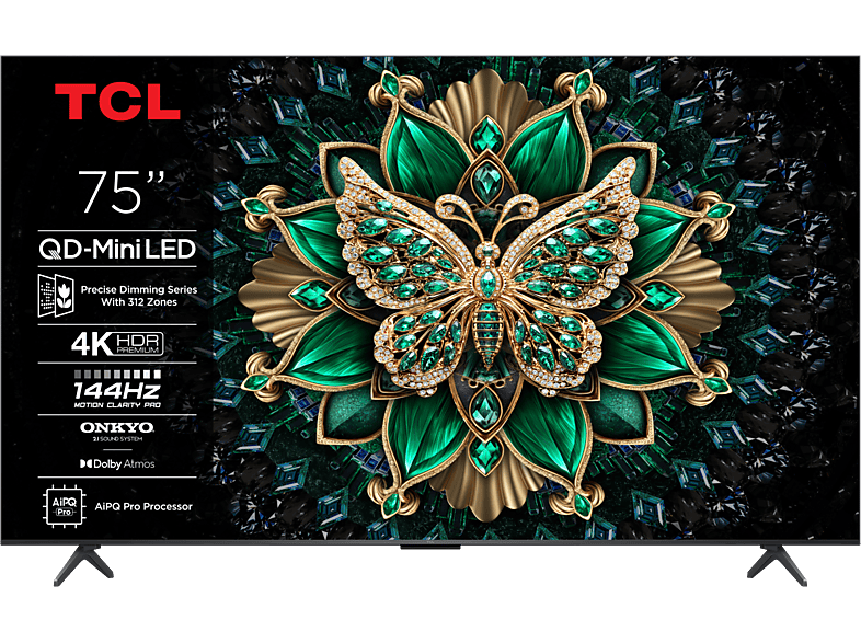 Tcl 75c6k Qd-miniled Google Tv (2025)